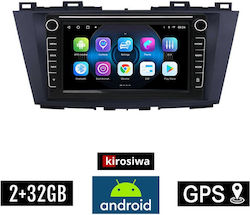 Kirosiwa Car-Audiosystem für Mazda 5 2011> (Bluetooth/USB/WiFi/GPS) mit Touchscreen 8"