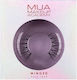 MUA Winged Half Half Wimpern Schwarz 2 Stück