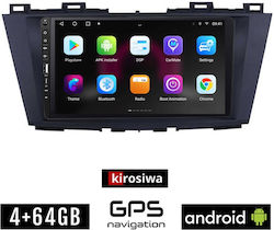 Kirosiwa Car-Audiosystem für Mazda 5 2011> (Bluetooth/USB/WiFi/GPS) mit Touchscreen 9"