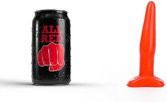 All Red Tiny Anal Plug Klein Rot