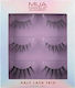 MUA Half Trio Magnetic Half Lashes Black 6 Pieces