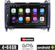 Kirosiwa Sistem Audio Auto pentru Mercedes-Benz Clasa B (W245) 2005-2012 (Bluetooth/USB/WiFi/GPS/Apple-Carplay/Android-Auto) cu Ecran Tactil 9"