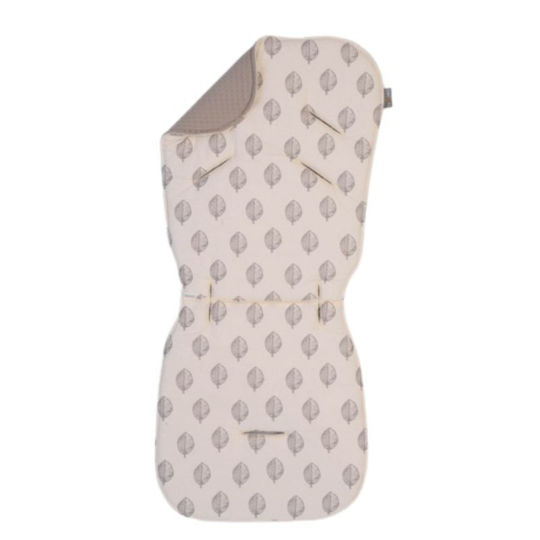 Tesoro (Baby) Κάλυμμα Καροτσιού Leaf Waffle 35x78εκ. Μπεζ