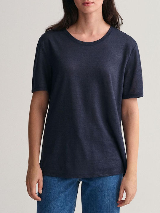 Gant Damen T-shirt Marineblau