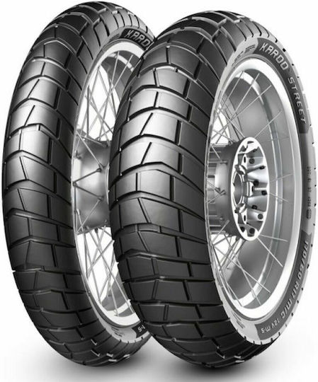Metzeler Karoo 120/70-19 54V Безкамерни гуми Спорт Мотоциклетна Гума Предна