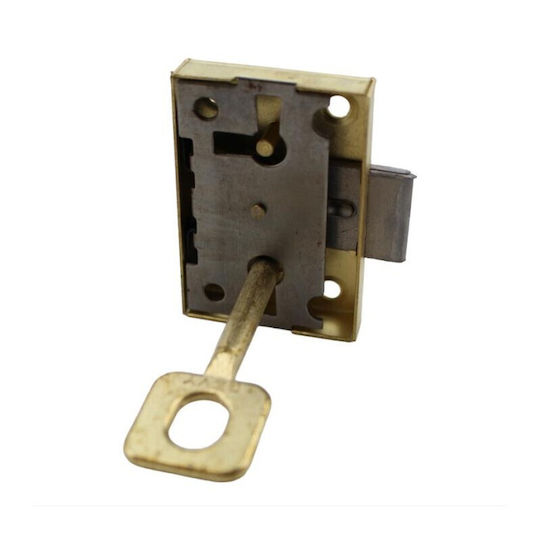 Gevy Κλειδαριά Επίπλου 20mm σε Χρυσό Χρώμα