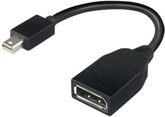 Lenovo Convertor mini DisplayPort masculin în DisplayPort feminin 1buc 4X90L13971