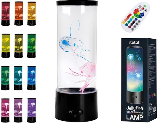 Total Gift Decorative Lamp Jellyfish Multicolour