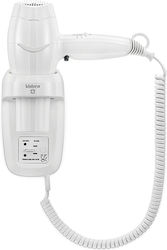 Valera Excel 1600 Σεσουάρ Ξενοδοχείου Λευκό με Καλώδιο 250εκ. Valera Excel 1600 Σεσουάρ Ξενοδοχείου Λευκό με Καλώδιο 250εκ.
