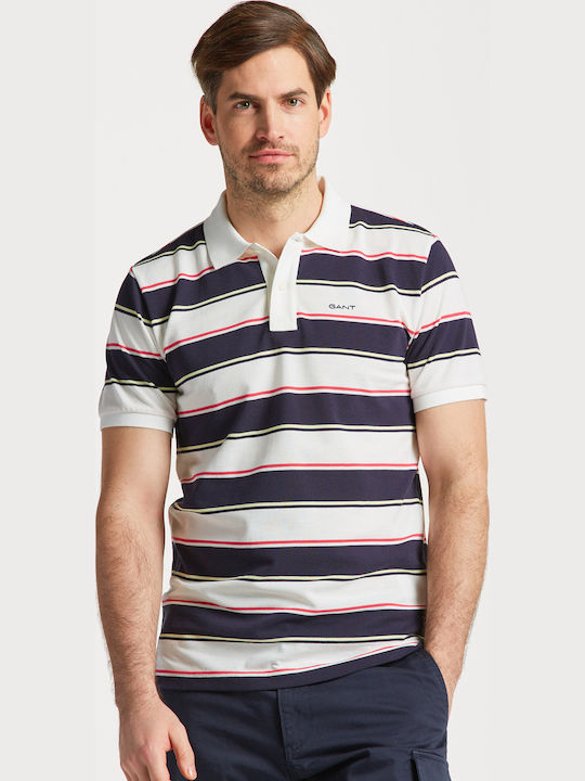 Gant Polo T-Shirt Eggshell