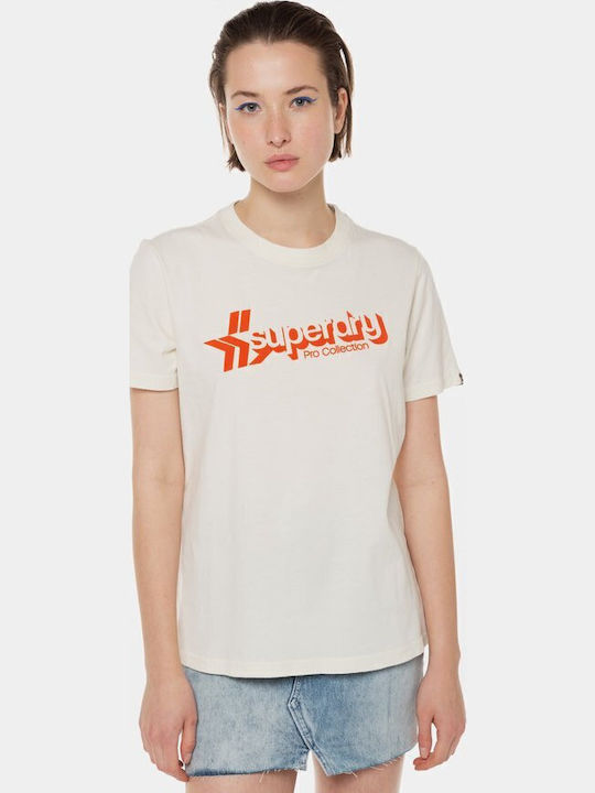 Superdry Women's T-shirt Beige