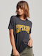 Винтидж Дамски T-shirt Черно