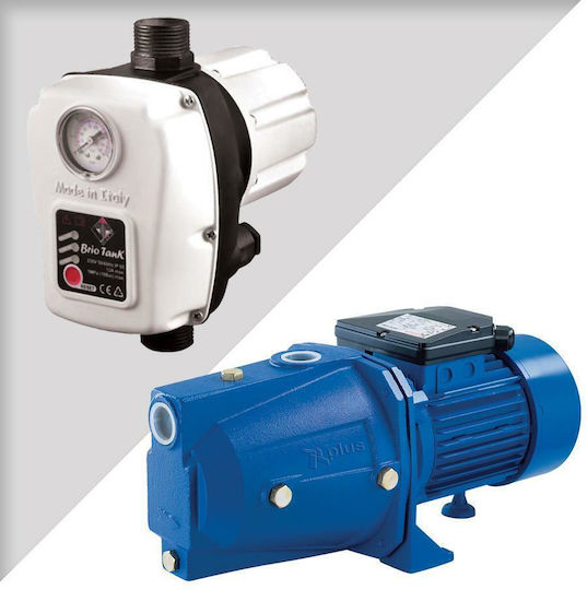 Plus 303774 Single Phase Water Pressure Pump without Container 1hp