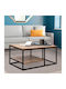 Rechteckiger Zentral-Kaffeetisch Kane Holz Pine Oak M106xL50xH42cm