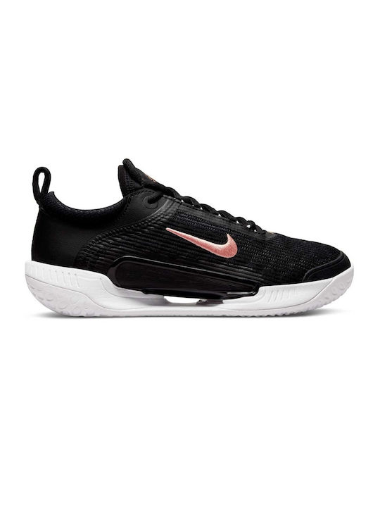 Nike Zoom NXT Women's Tennis Shoes for Clay Courts Black / Metallic Red Bronze White