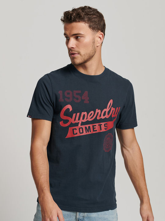 Superdry Vintage Home Run Athletic T-shirt Navy