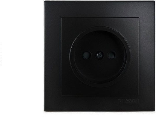 Geyer Nilson Single Walled Black Power Socket