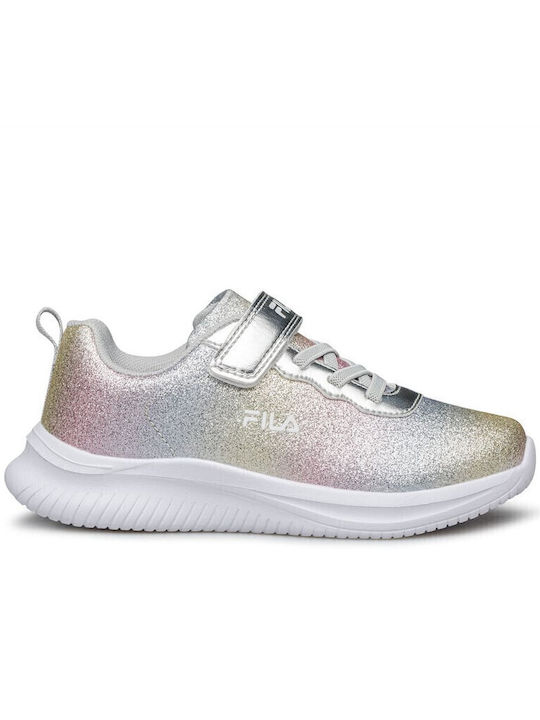 Memory V Παιδικά Sneakers με Σκρατς Ασημί