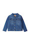 Kids' Denim Jacket Short Blue