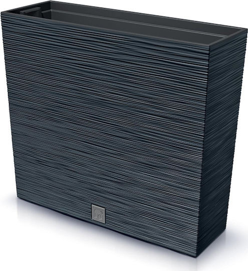 Iliadis Furu Case Planter Box Plastic Gray 58x18x50cm.