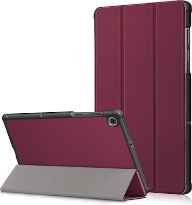 Techsuit Foldpro Klappdeckel Synthetisches Leder Rot (Lenovo Tab M10 Plus 10,6" 3. Generation) KF239913