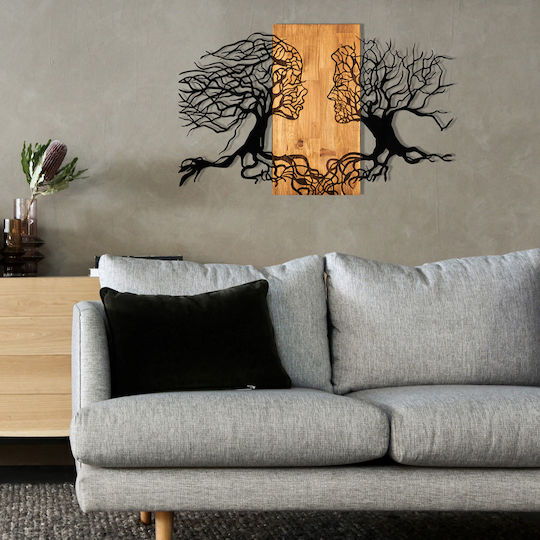 3D Mixed Art Passion Black Wooden 92x58cm 3D Mixed Art Passion Black Wooden 92x58cm