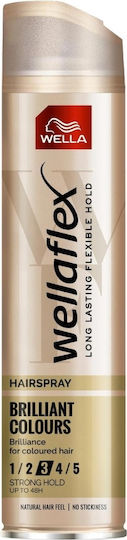 Wella WellaFlex Brilliant Colors Λακ για Μέτριο Κράτημα 250ml