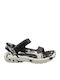 Hurricane Drift Women's Flat Sandals Sporty in Black Color