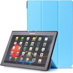 Oem Book Case - Silikon Flip Cover für Samsung Galaxy Tab A8 10.5" 2021 Blau