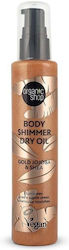 Organic Shop Ulei Uscat Organic cu Strălucire Aur Jojoba & Shea 100ml