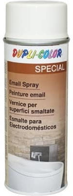 Dupli Color Σπρέι Βαφής Εμαγιέ Λευκό Λευκό 400ml