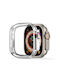 Dux Ducis Alone Θήκη Σιλικόνης σε Ασημί χρώμα για το Apple Watch Ultra 49mm