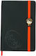Cinereplicas Notebook 80 Sheets A5 Ruled with Elastic Black