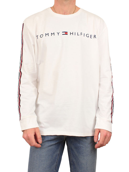 Tommy Hilfiger Men's Long Sleeve Blouse White