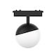 Inlight Single LED Warm to Cool White Spot in Black Color