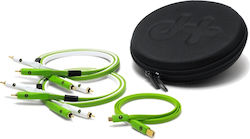 Oyaide D+ Cabluri RCA Clasa B Tip-C RCA De Sex Masculin - RCA De Sex Masculin 1m