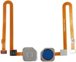 Flex Cable with Fingerprint in Blue colour for Xiaomi Mi 8