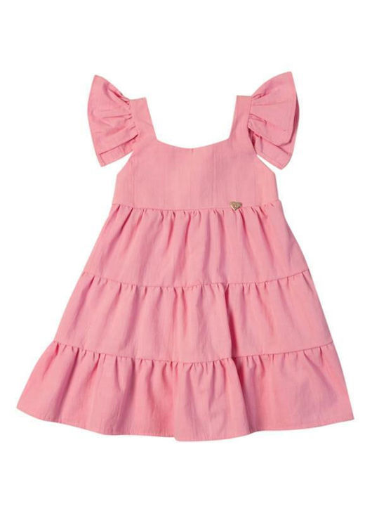 Children's Dress Mamma Natura 3622 Pink Girl