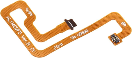 Kabel mit Fingerabdruck in Orange Farbe für Ehre spielen