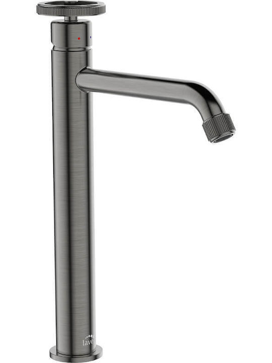 Laveo Tall Sink Faucet Gray