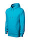 Malfini Werbe-Hoodie in Blau Farbe