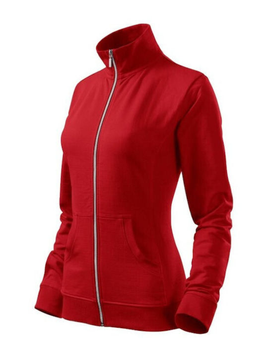 Malfini Women's Long Sleeve Promotional Cardigan Red