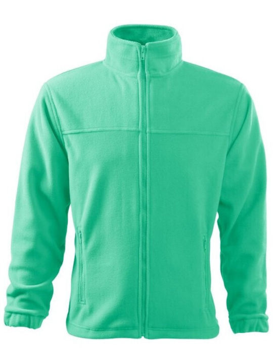 Malfini Men's Long Sleeve Promotional Cardigan Green