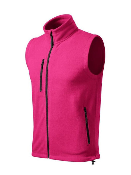 Malfini Women's Sleeveless Promotional Cardigan Pink