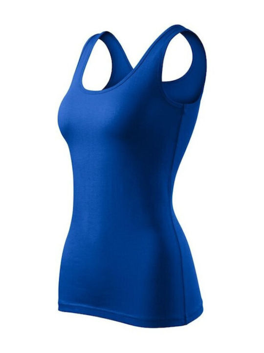 Malfini Women's Sleeveless Promotional Blouse Blue