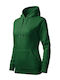 Malfini Women's Long Sleeve Promotional Sweatshirt Green