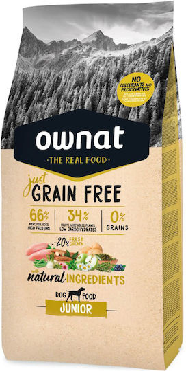 Just Grain Free Junior 14kg Dry Food Grain-Free for Puppies with Chicken