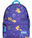 Difuzed Pokemon Colorful Pikachu School Bag Backpack Kindergarten Purple
