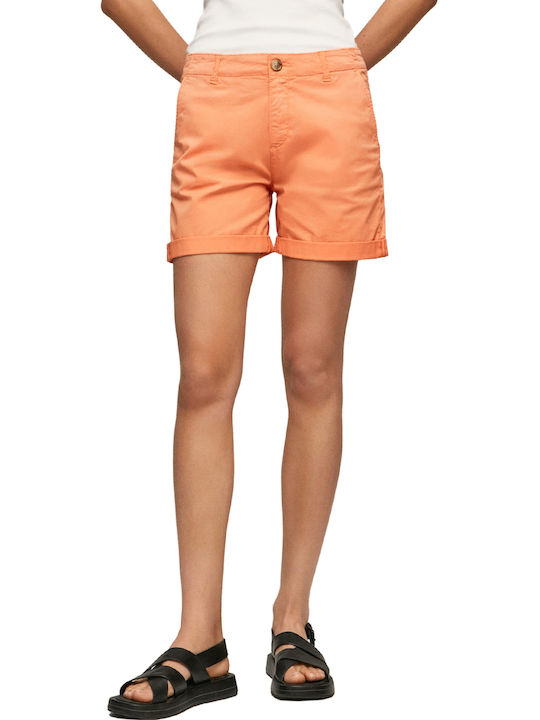 Pepe Jeans Junie Women's Shorts Orange