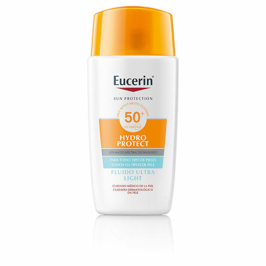 Eucerin Hydra Protect Fluid Ultraușor Cremă Antisolară Față Protecție Solară (SPF) 50 50ml
